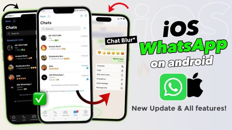 Download iOS WhatsApp on Android | Latest version -2024