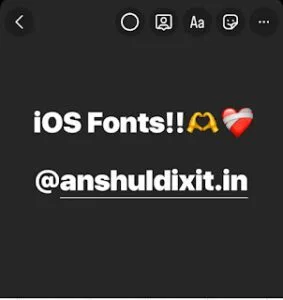 iOS fonts on Android