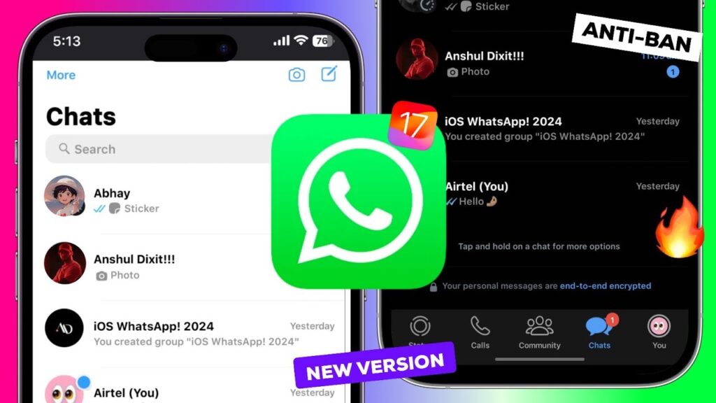 iOS WHATSAPP FOR ANDROID