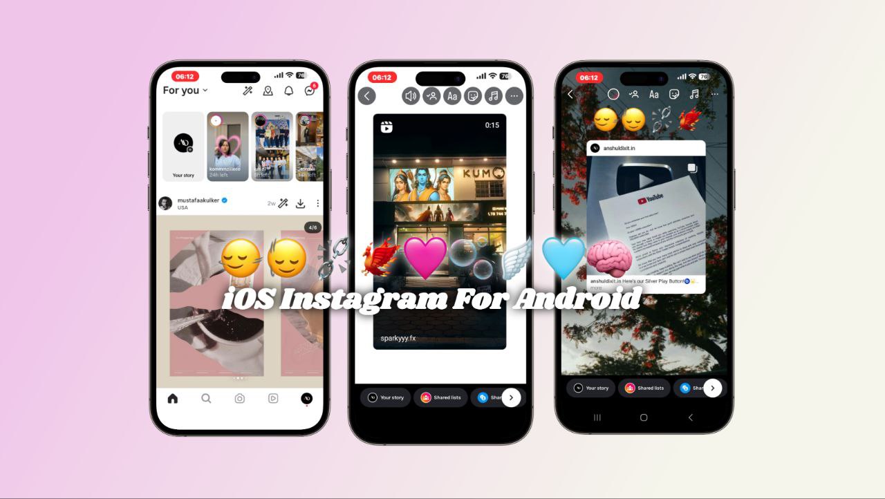 iOS Instagram on Android (Honista Lite V2) More Features! – Anshul Dixit