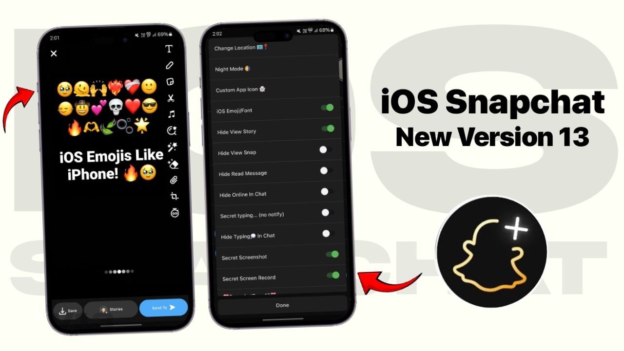 Install iOS Snapchat For Android