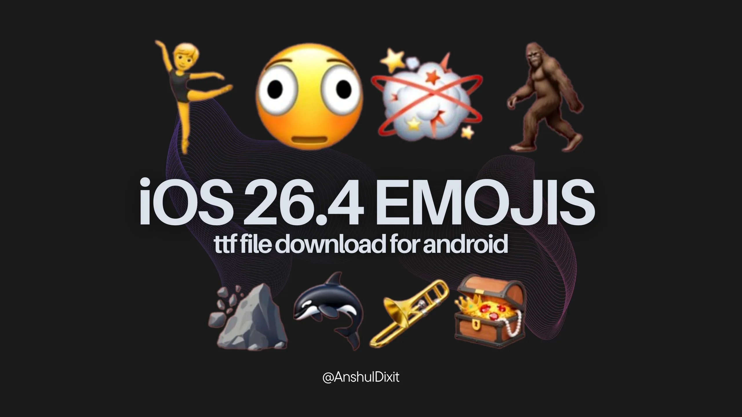iOS 26.4 emojis on android